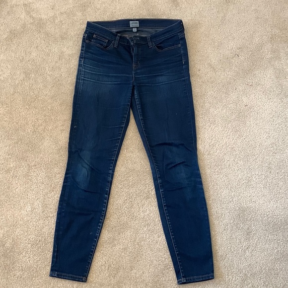 J crew dark Wash toothpick jeans 30T - Picture 1 of 4